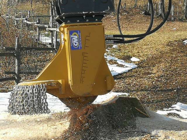 R.G.M. srl - Servizi - Manutenzione del verde - Eliminazione o fresatura delle ceppaie